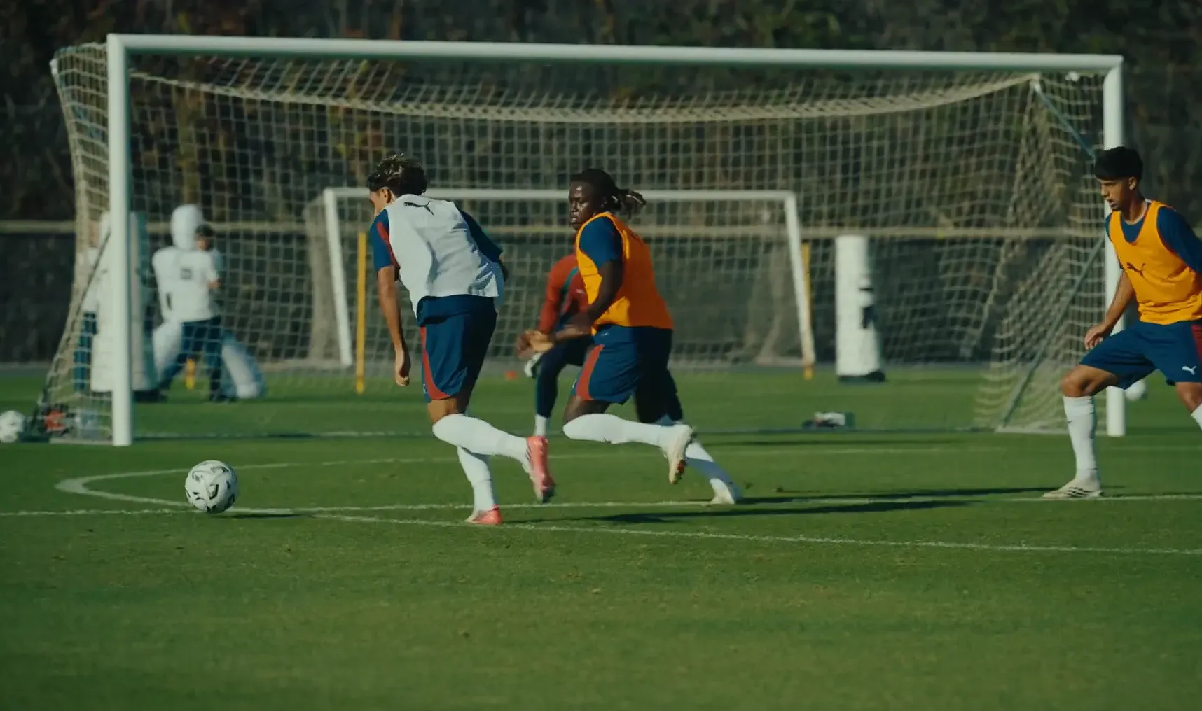Sub-21 cumpriram último treino em Portugal